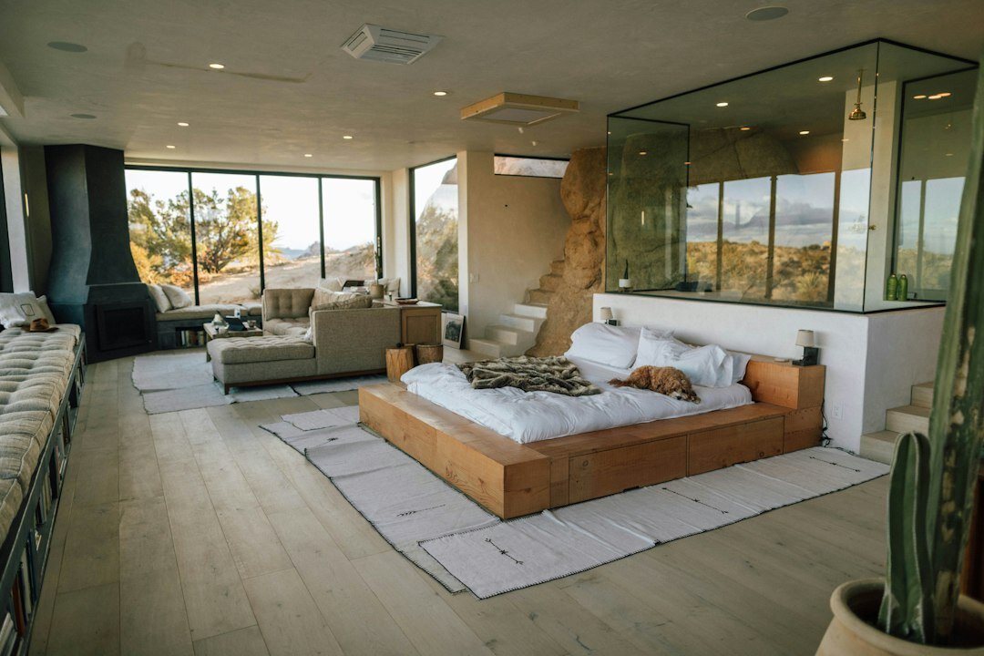 luxury celebrity mansion interior