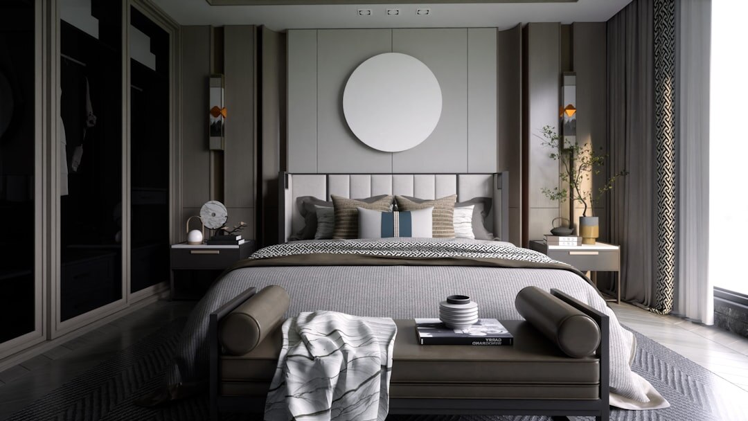 luxury bedroom celebrity style