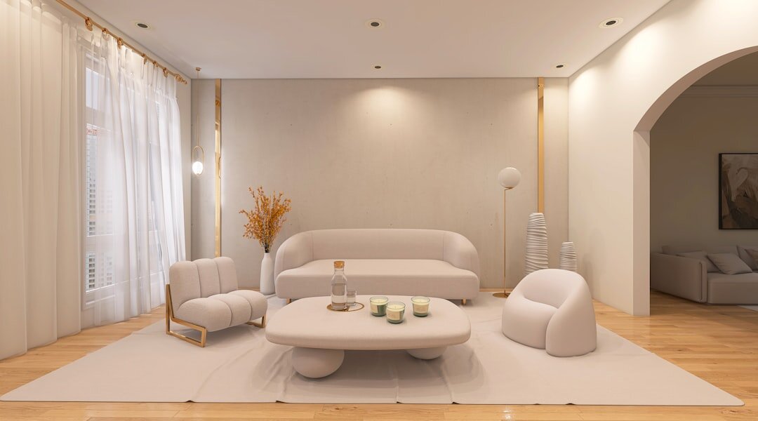 luxury living room interior