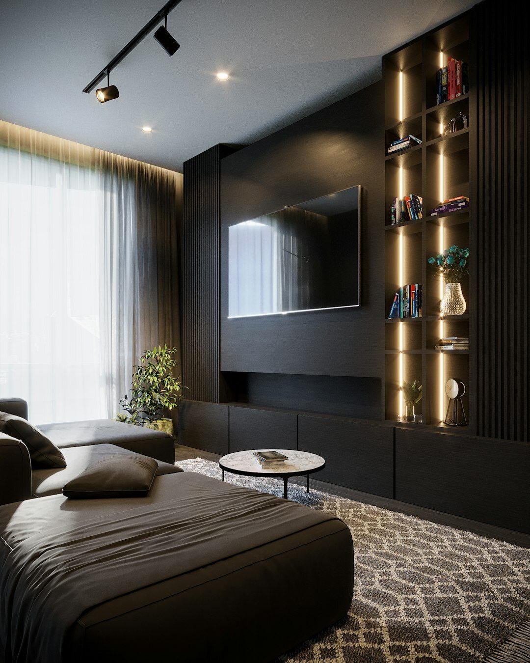 luxury bedroom interior