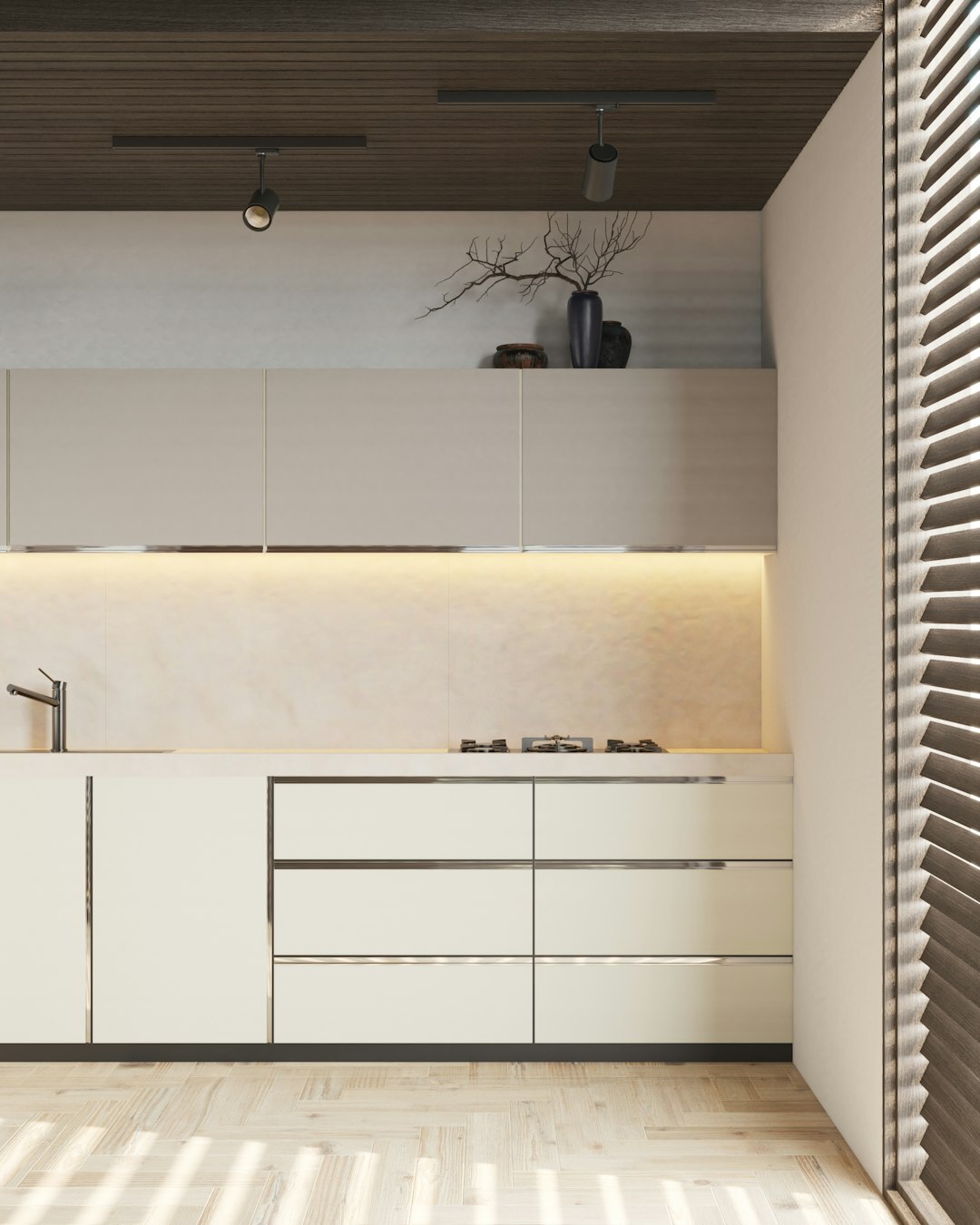 luxury modern kitchen interior